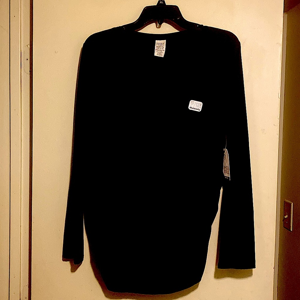 2 Long sleeve maternity tee size 12/14
